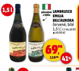 LAMBRUSCO EMILIA BELL'AURORA
