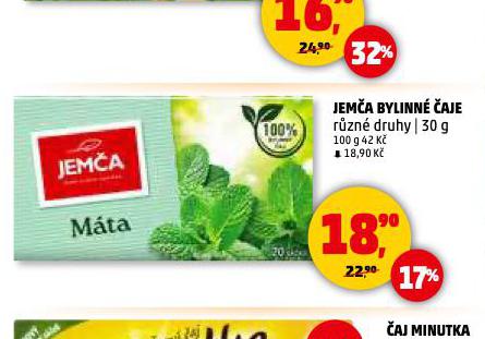 JEMČA BYLINNÉ ČAJE