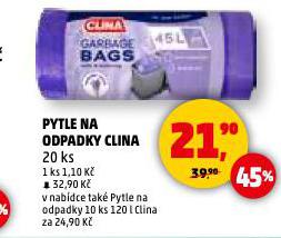 PYTLE NA ODPADKY CLINA