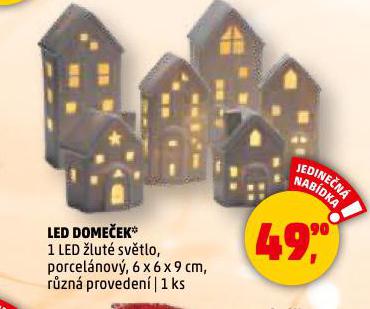 LED DOMEČEK