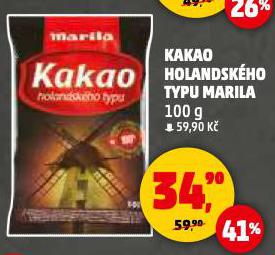 KAKAO HOLANDSK TYPU MARILA