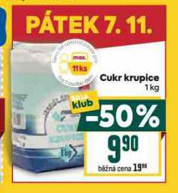 CUKR KRUPICE