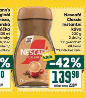 NESCAF CLASSIC INSTANTN KVA