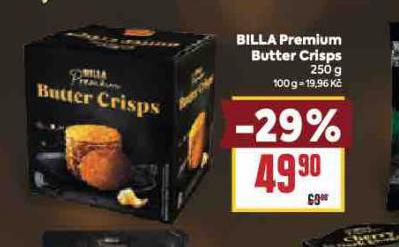 BILLA PREMIUM BUTTER CRISPS