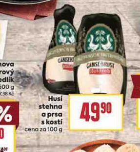 HUS STEHNA A PRSA S KOST