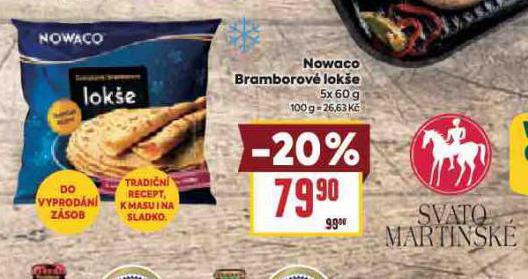 NOWACO BRAMBOROVÉ LOKŠE