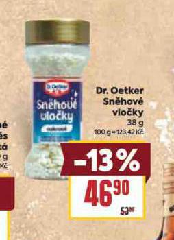 DR. OETKER SNĚHOVÉ VLOČKY