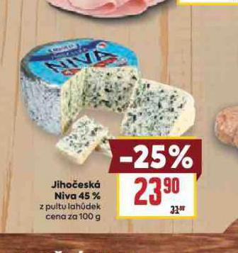 JIHOČESKÁ NIVA 45%