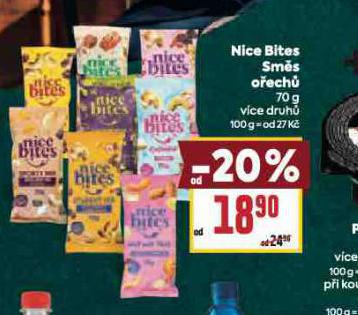 NICE BITES SMĚS OŘECHŮ