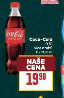 COCA COLA 0,5%