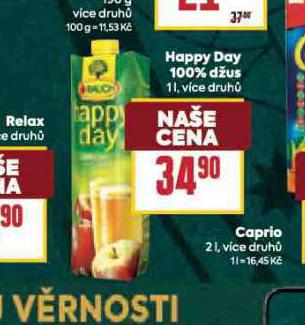 HAPPY DAY 100% DŽUS