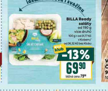 BILLA READY SALÁTY