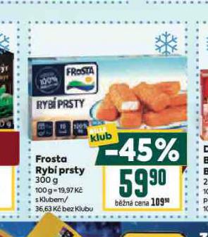 FROSTA RYBÍ PRSTY