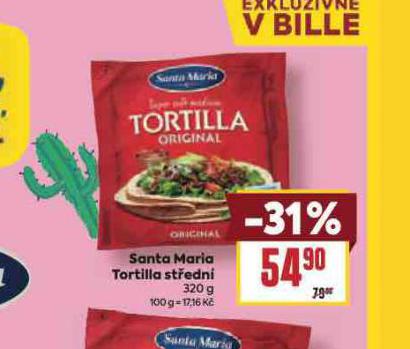 SANTA MARIA TORTILLA STEDN