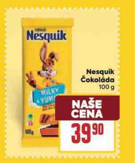 NESQUICK ČOKOLÁDA