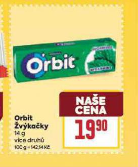 ORBIT ŽVÝKAČKY
