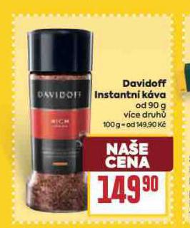 DAVIDOFF INSTANTNÍ KÁVA