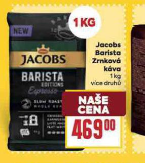 JACOBS BARISTA ZRNKOVÁ KÁVA