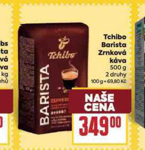 TCHIBO BARISTA ZRNKOVÁ