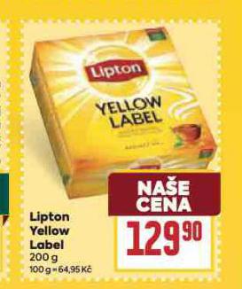 LIPTON YELLOW LABEL