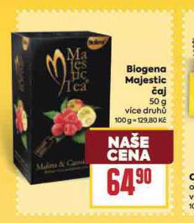 BIOGENA MAJESTIC ČAJ