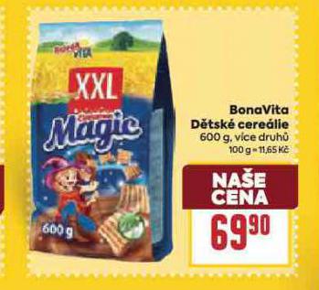 BONAVITA DĚTSKÉ CEREÁLIE
