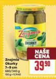 ZNOJMIA OKURKY 7-9 CM