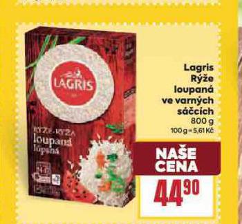 LAGRIS RÝŽE LOUPANÁ