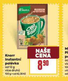KNORR INSTANTNÍ POLÉVKA
