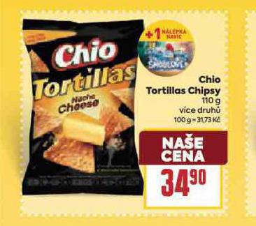 CHIO TORTILLAS CHIPSY