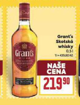 GRANTS SKOTSK WHISKY