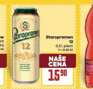 PIVO STAROPRAMEN 12