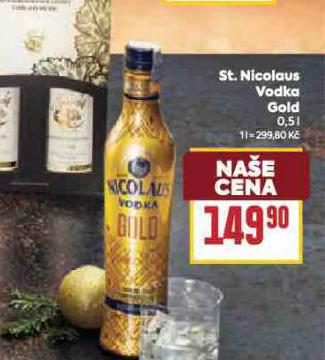 ST. NICOLAUS VODKA GOLD