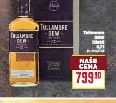 TULLAMORE D.E.W. 12 LETÁ