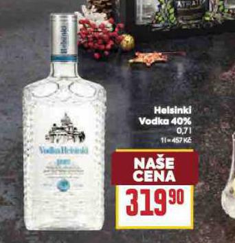 HELSINKI VODKA 40%