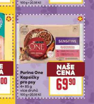 PURINA ONE KAPSIKY PRO PSY