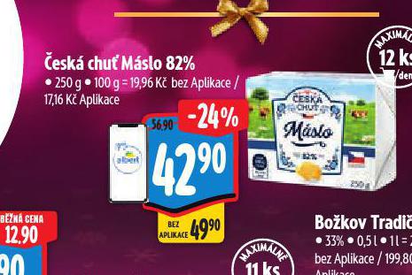 ČESKÁ CHUŤ MÁSLO