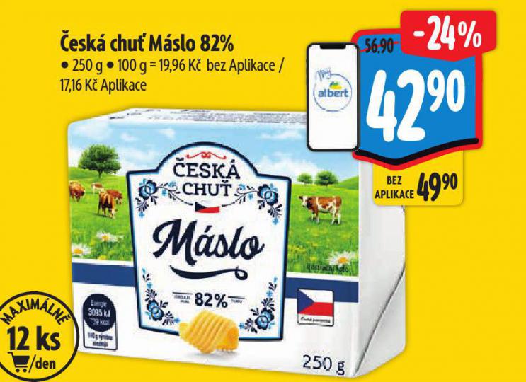 ČESKÁ CHUŤ MÁSLO