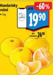 MANDARINKY VOLNÉ