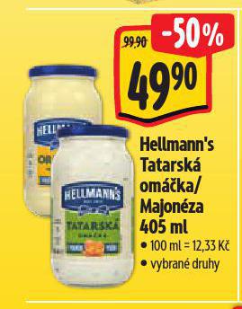 HELLMANN'S MAJONÉZA