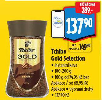 KÁVA TCHIBO GOLD SELECTION