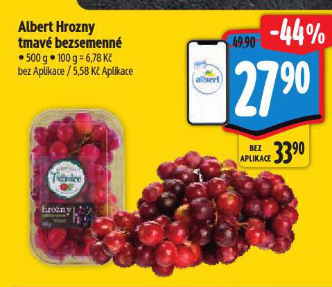 HROZNY TMAVÉ BEZSEMENNÉ