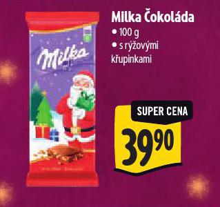 MILKA ČOKOLÁDA