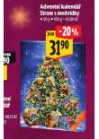 ADVENTNÍ KALENDÁŘ STROM S MEDVÍDKY