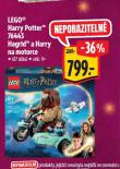 LEGO HARRY POTTER HAGRID A HARRY NA MOTORCE