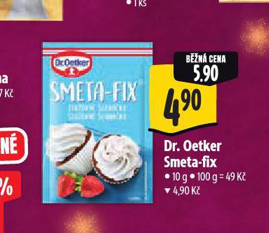 DR. OETKER SMETA-FIX