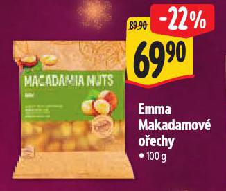 EMMA MAKADAMOVÉ OŘECHY