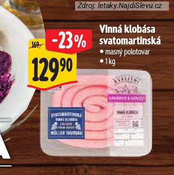 VINN KLOBSA SVATOMARTINSK