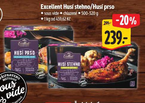 EXCELLENT HUSÍ PRSO