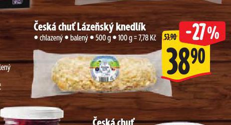 LÁZEŇSKÝ KNEDLÍK